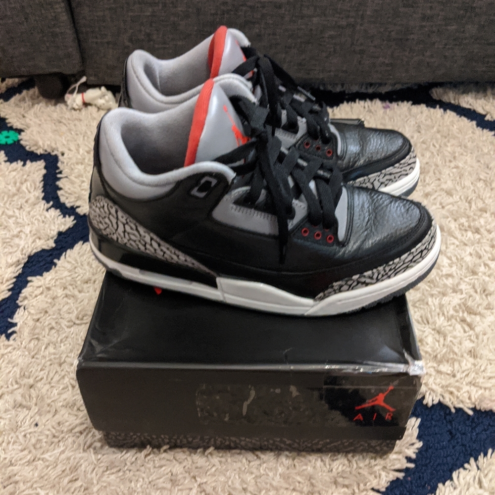 Air Jordan 3 Cement (Size 8)